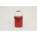 Eagle SAFETY BENCH & DAUB CANS, Metal - Red Bench Can, CAPACITY: 6 Qt. B606